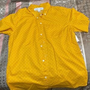 Husky polka dot boys shirt